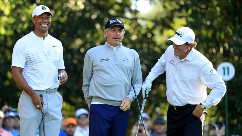 Tiger Woods, Phil Mickelson and Fred Couples have often been involved down the stretch on Augusta Sunday