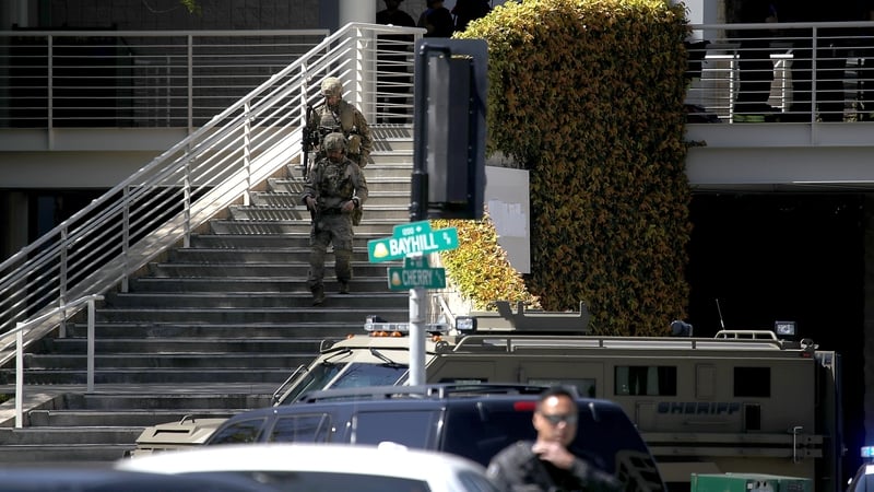 Police in San Bruno warned people in to stay away from the address where YouTube is based