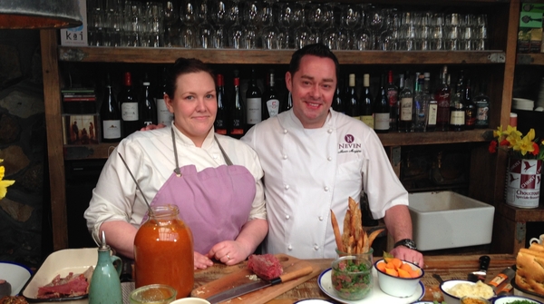 Jessica Murphy and Neven Maguire