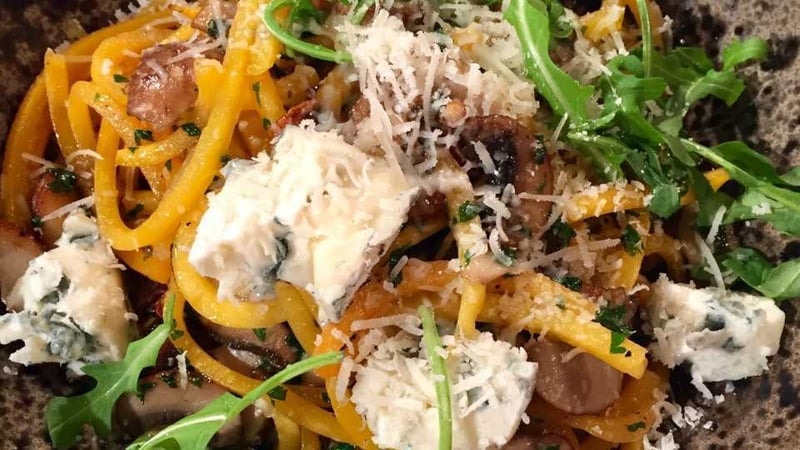 Ali Honour's Gorgonzola & Pumpkin Pasta
