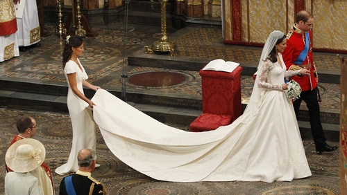 Kate Middleton wore Alexander McQueen for her wedding day