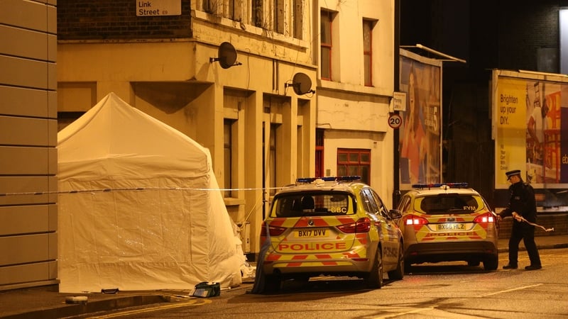 The man was found seriously wounded by officers on patrol in Hackney