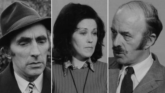 Jim Tunney, Joan O'Brien, Donall Ó Morain
