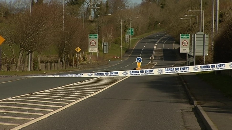 The N15 main Sligo/Donegal Road in Lisnalurg is closed and diversions are in place