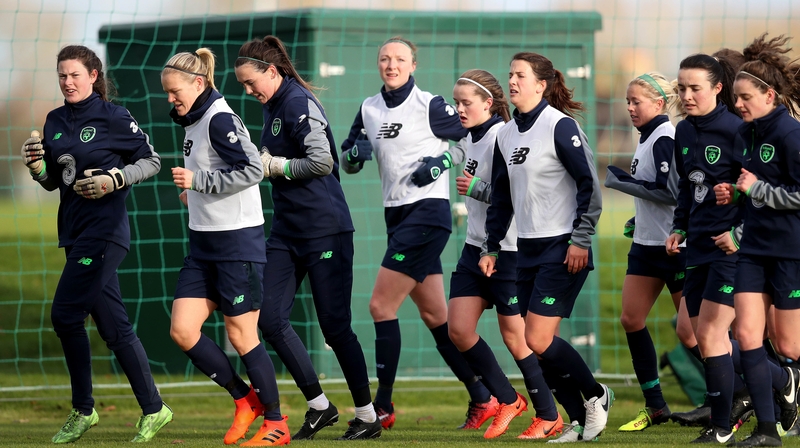 The Republic of Ireland Women's team sit joint-top of Group 3 with seven points