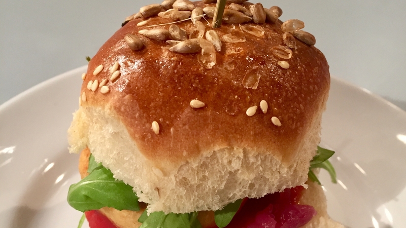 Gearóid Lynch's Chicken and Butter Bean Burger