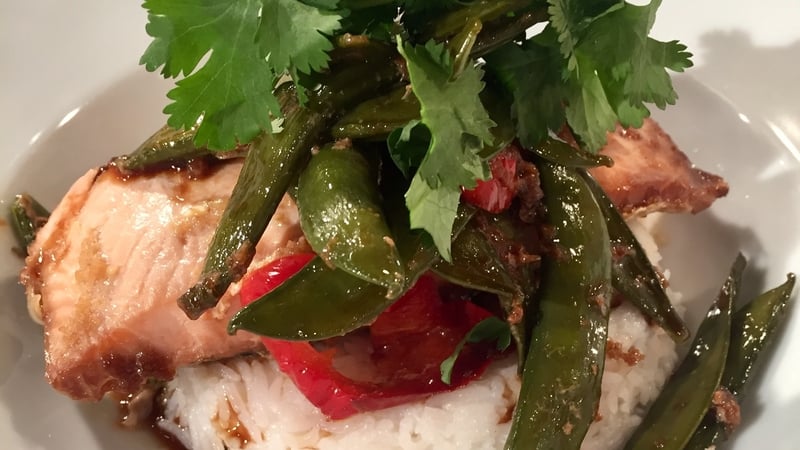 Paul Flynn's Soy Baked Salmon with Ginger and Garlic