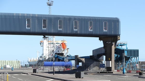 Boris Johnson said serious consideration is being given to constructing a bridge between Portpatrick and Larne