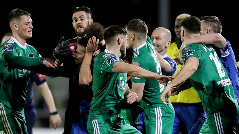 Tempers flare at the RSC in Waterford