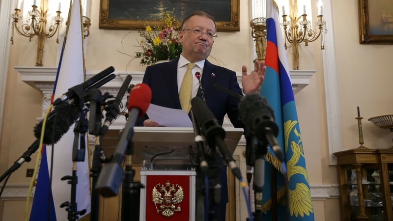 Alexander Yakovenko has requested a meeting with Boris Johnson