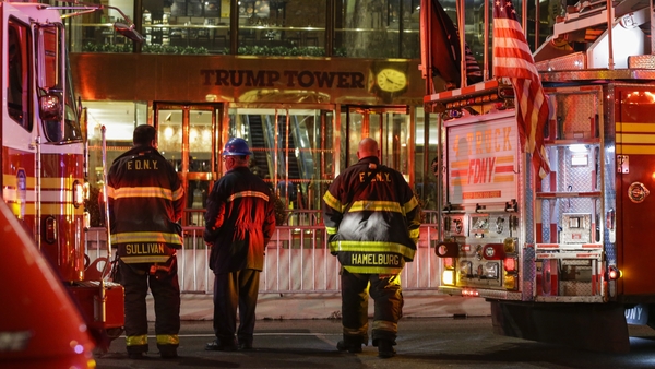 About 200 firefighters responded to the incident