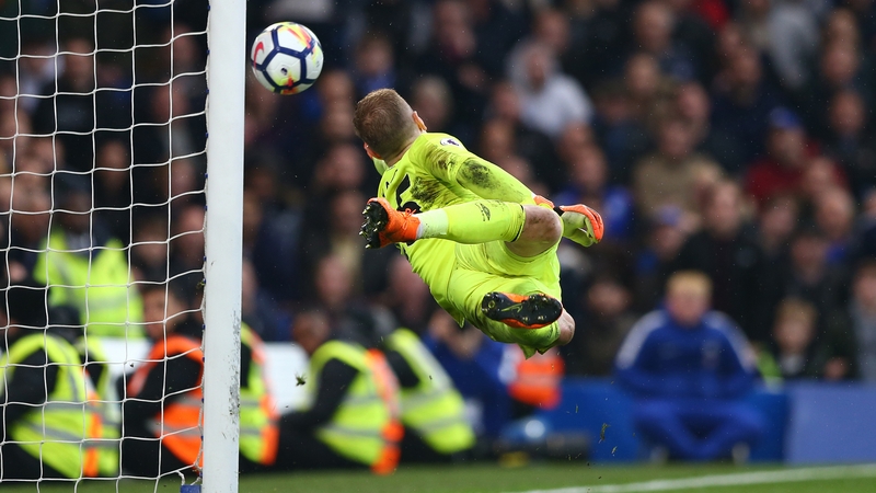 Joe Hart produced two stunning saves for West Ham