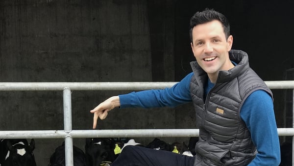 Colm Flynn on the farm