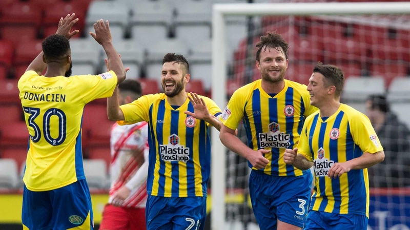 Seamus Conneely is captain of League Two Accrington Stanley