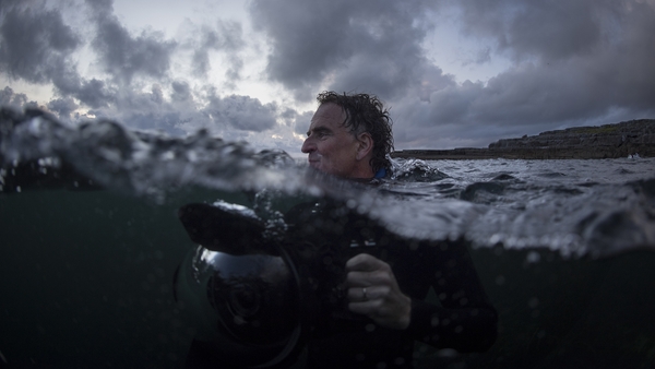 Underwater cameraman Ken O'Sullivan