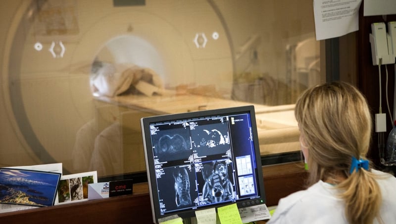 Music is often used for those undergoing MRI scans