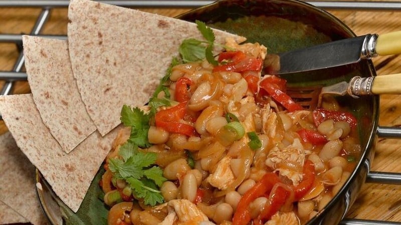 Kevin Dundon's Cajun Bean & Chicken Chilli