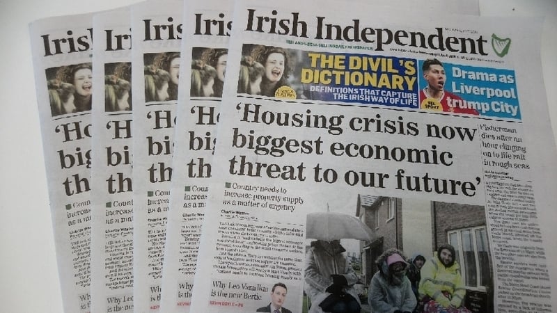 In a letter, INM said information was provided to 'to a third party service provider under the instruction of the then Chairman of INM'