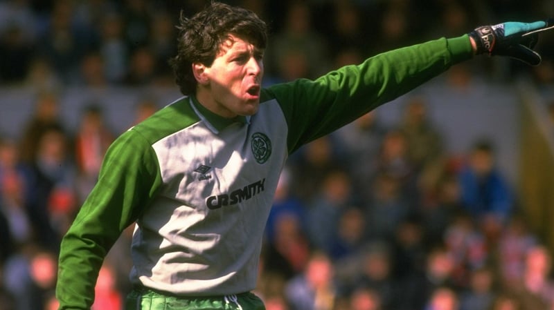 The Patricks of Ireland have left a formidable mark: Irish football legend Patrick "Packie" Bonner Photo: RTÉ