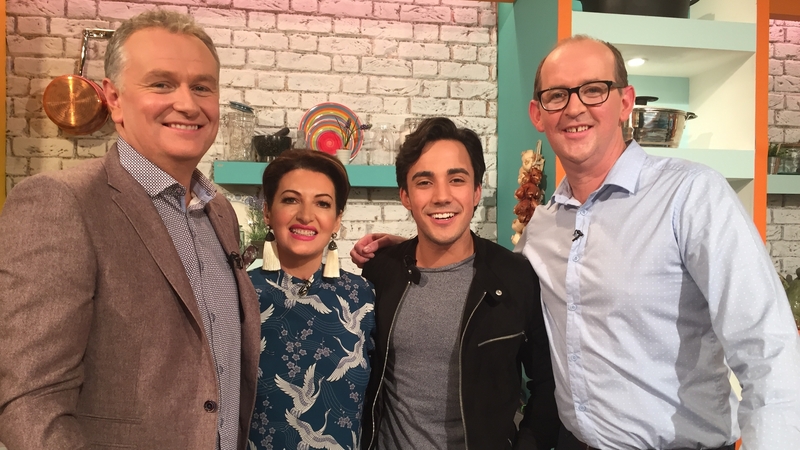 Brian McDermott makes his Pork, Apple & Cider Medley on Today with Maura and Dáithí.