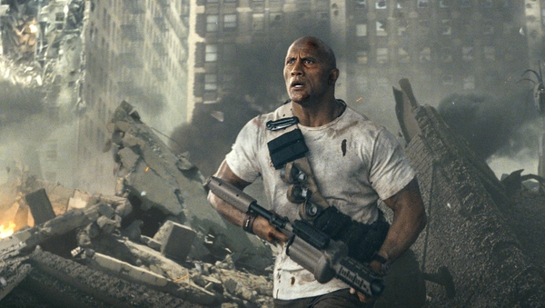 Rampage isn't groundbreaking material but it is a visually striking thrill