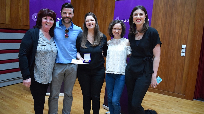 Moltóirí agus buaiteoir an Choirn. Íomhá le Seán Ó Mainnín agus Tuairisc.ie