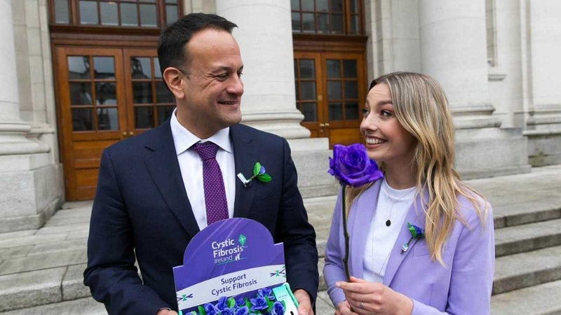 Leo Varadkar and Bláthnaid Treacy
