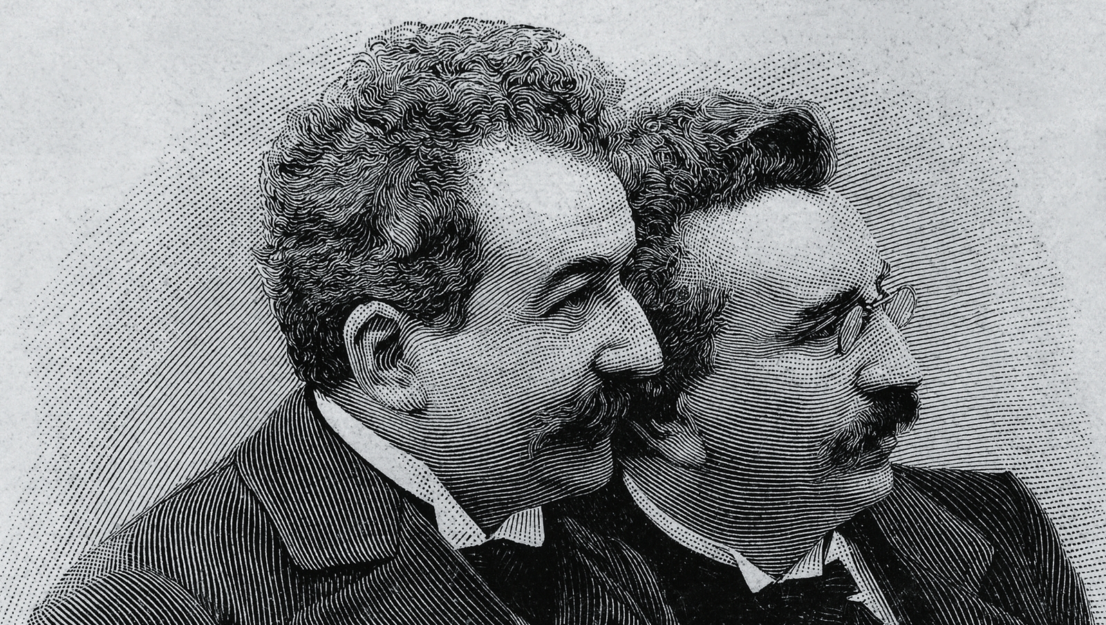 August Lumière (left) and Louis Lumière (right)