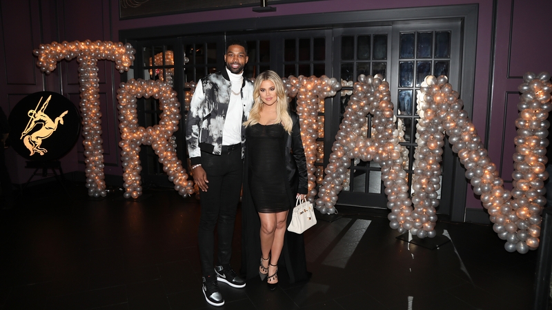 Tristan Thompson and Khloe Kardashian