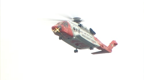 Rescue 115 re-fuelled in Castletownbere in west Cork on its way to pick up the casualty (File image)