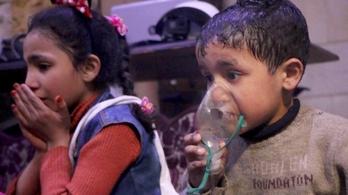 The OPCW is seeking to determine whether banned toxins were used in a 7 April attack