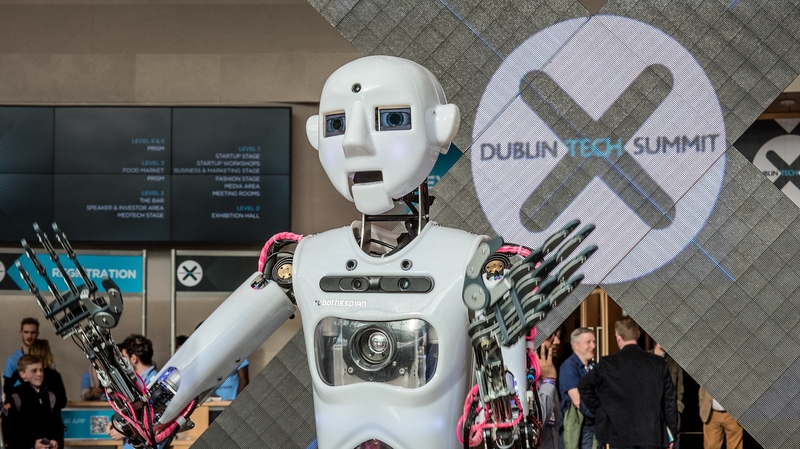 Dublin Tech Summit - humans and non-humans welcome.