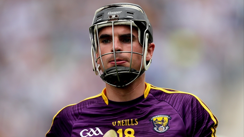 Éanna Martin in Wexford colours