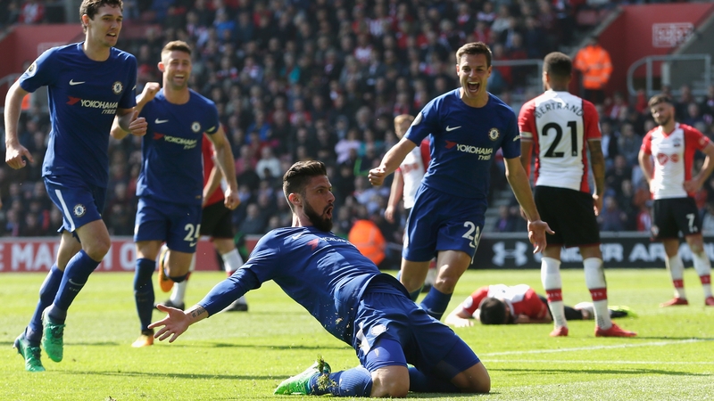 Olivier Giroud came on with telling effect