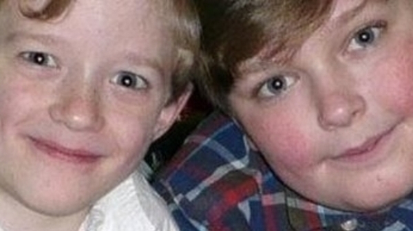 Claire's children, Jack and Paul