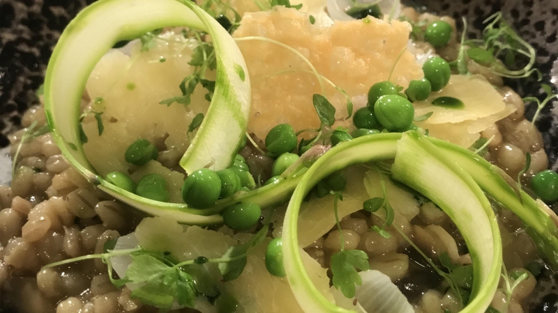 Paul McDonald from Bastion's Soring Barley Risotto.