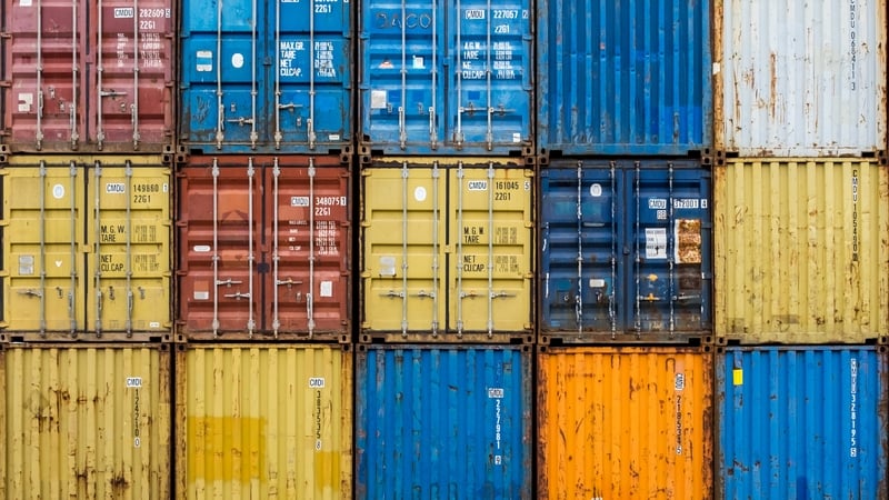 Contains Christmas presents and small fridges