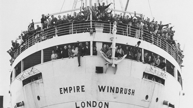 'Windrush generation' was named after a ship that brought people to Britain from the Caribbean in 1948