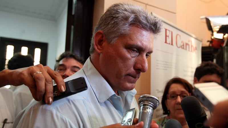 Miguel Diaz-Canel is Cuba's Vice President and a senior Communist Party official