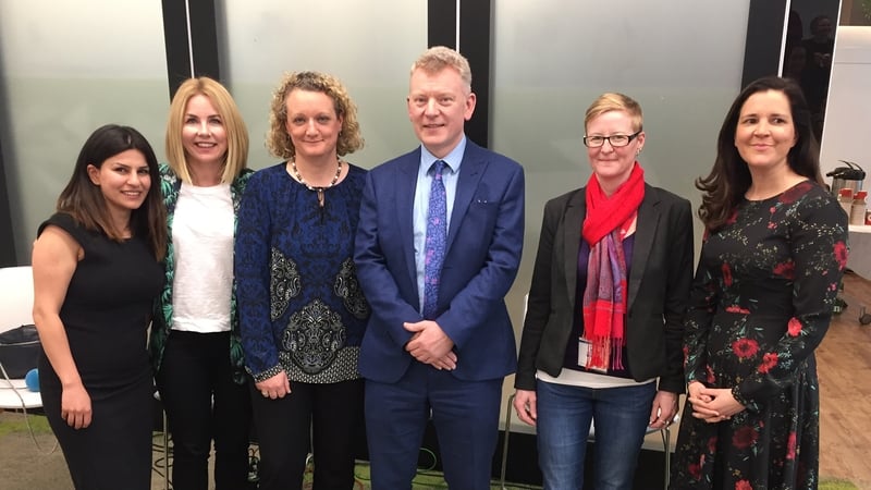 Coral Movasseli, Taragh Loughrey-Grant, Dr Andrew Power, Claire Bauden & Sonya Curley