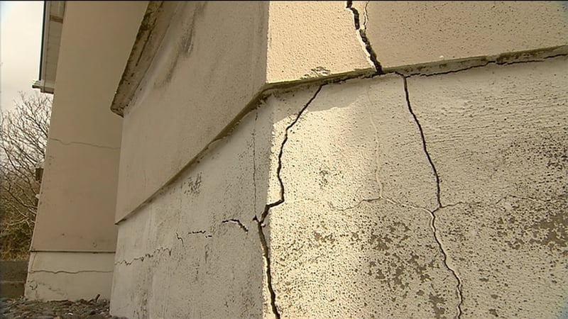 Up to 5,700 homes in Donegal and north Mayo have been affected by problems in their concrete blockwork