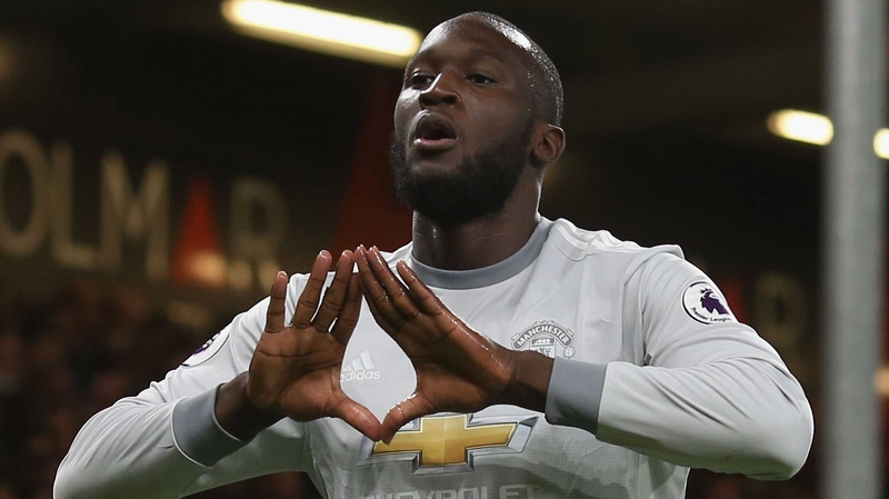 Romelu Lukaku celebrates his goal against Bournemouth