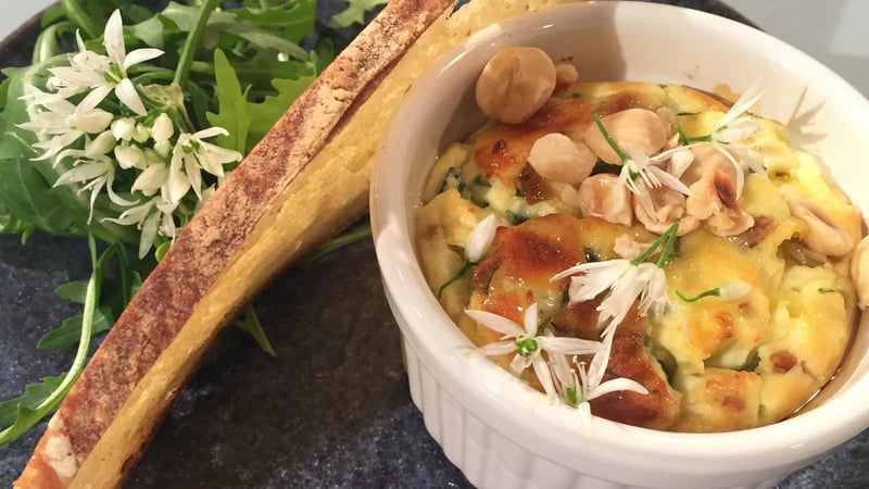 Eunice Power's Wild Garlic Cheese Cake