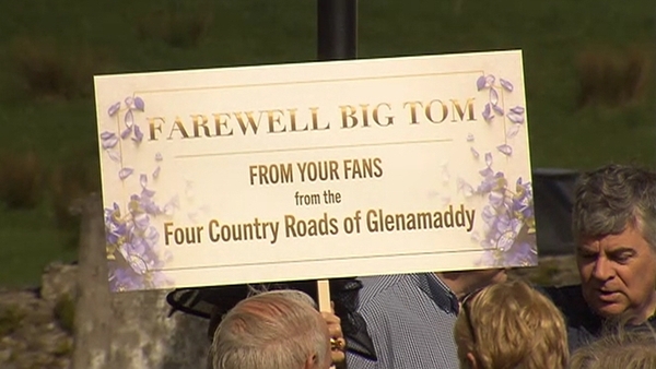 Watch: How Big Tom's graveside sing-song broke the internet
