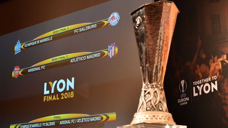 The Europa League trophy