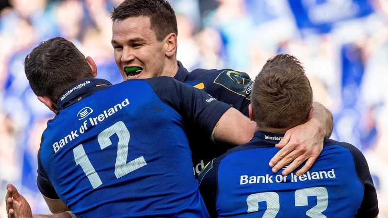 Johnny Sexton had some questions for young Jordan Larmour