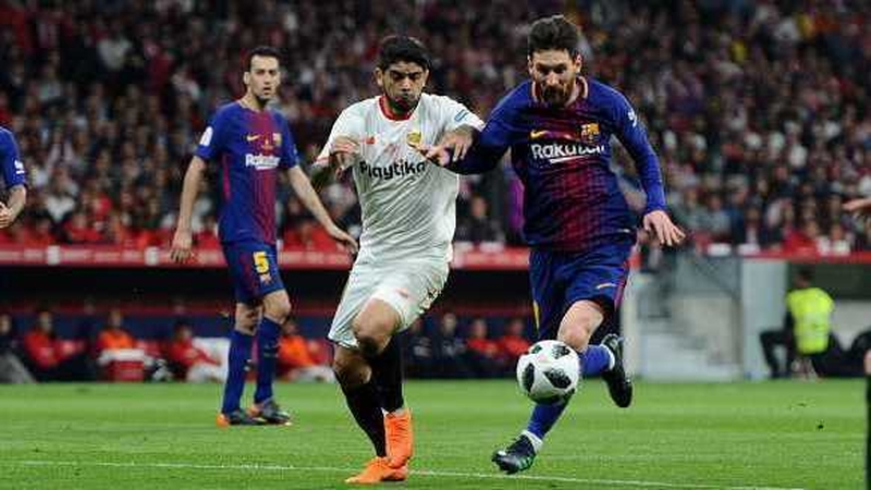 Lionel Messi grabbed his 40th of the season