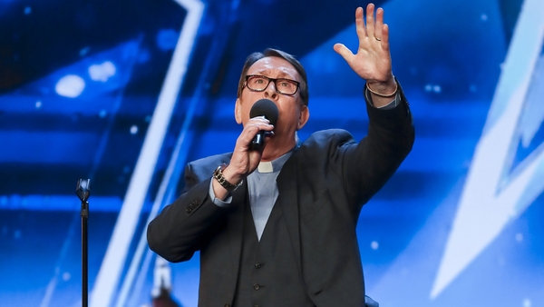 The parish priest in Oldcastle, Co Meath is performing as one of the remaining hopefuls in the last of this week's semi-finals