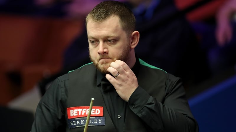 Mark Allen eased into the second round at the Crucible