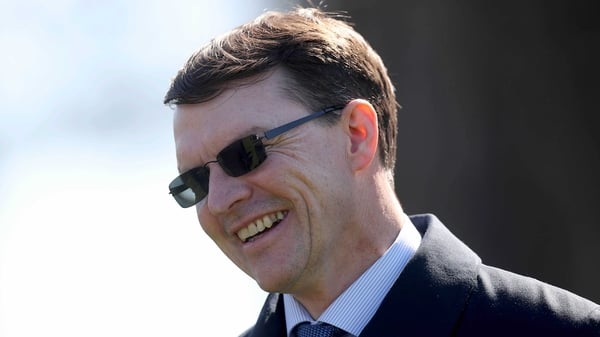 Aidan O'Brien: 'That was nice for his second race as we don't have the novice races and you are limited after you win a maiden'